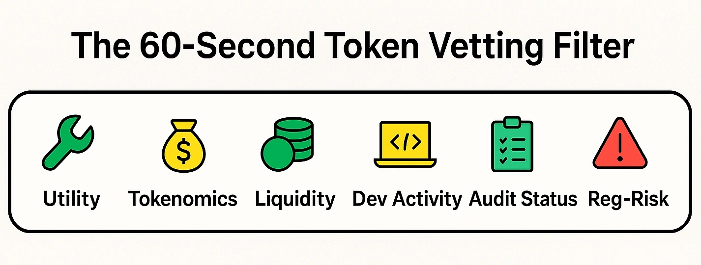 tokenA digital asset built on an existing blockchain, often representing utility or value vetting in 60 seconds